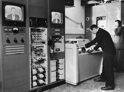 Early Ampex Quad VTR picture